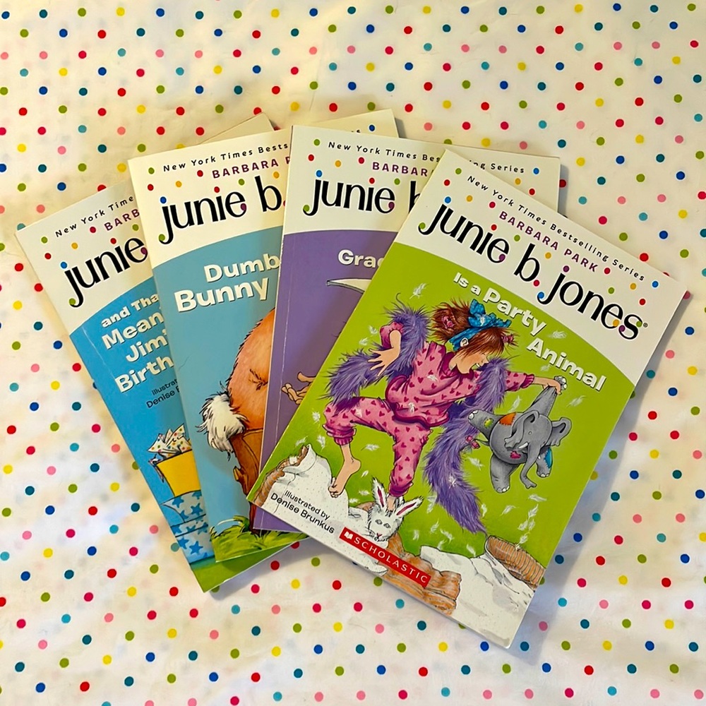 Junie B. Jones by Barbara Park 4 books EUC 📚